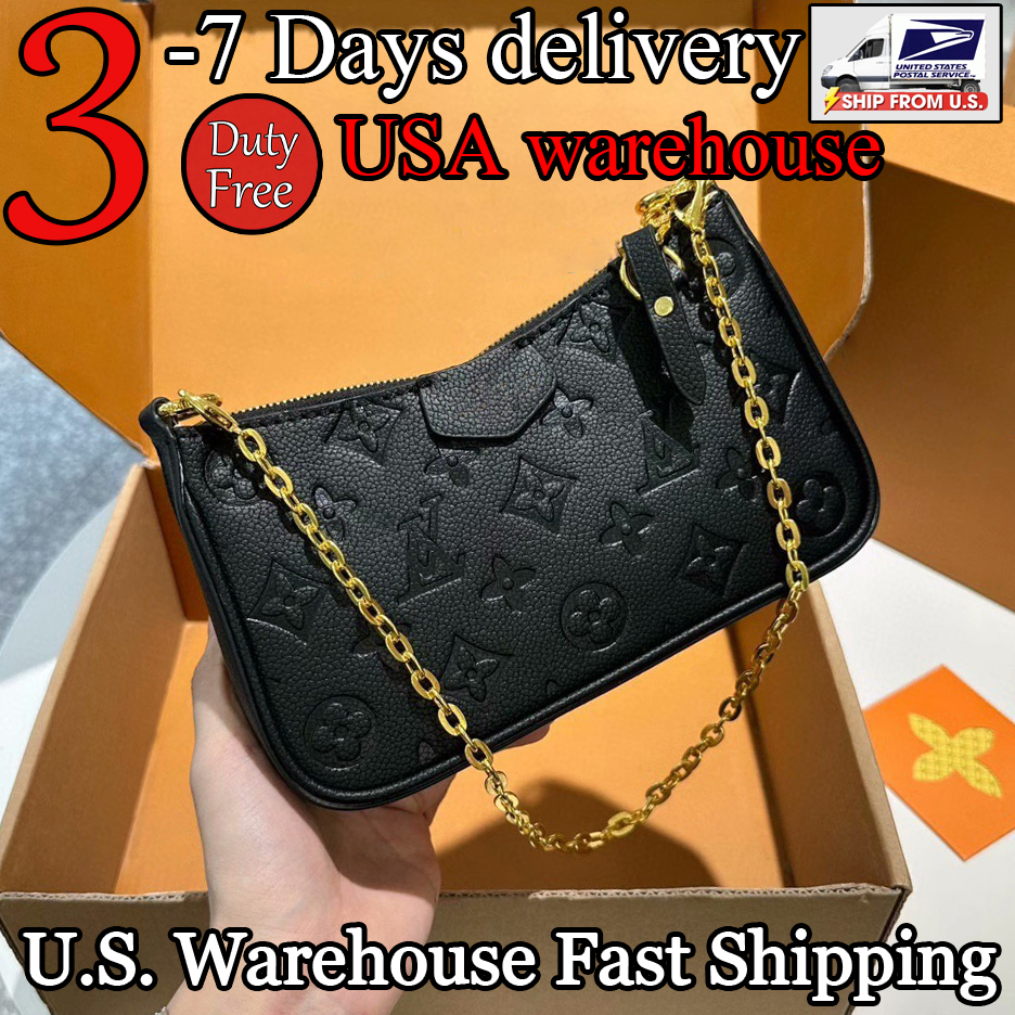 Designer Bags Fashion Shoulder Bags Underarm Bags Women's Bags Luxury Chain Leather Bags Hundreds Luxury Printed Leather Embossed Old Flower Bags Crossbody Bag 7/8