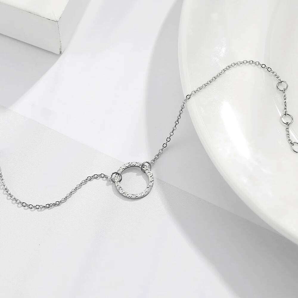 eManco Minimalist Chain Bracelets for Women Adjustable Length women Trendy Thin Stainless Steel Bracelet 25H1229