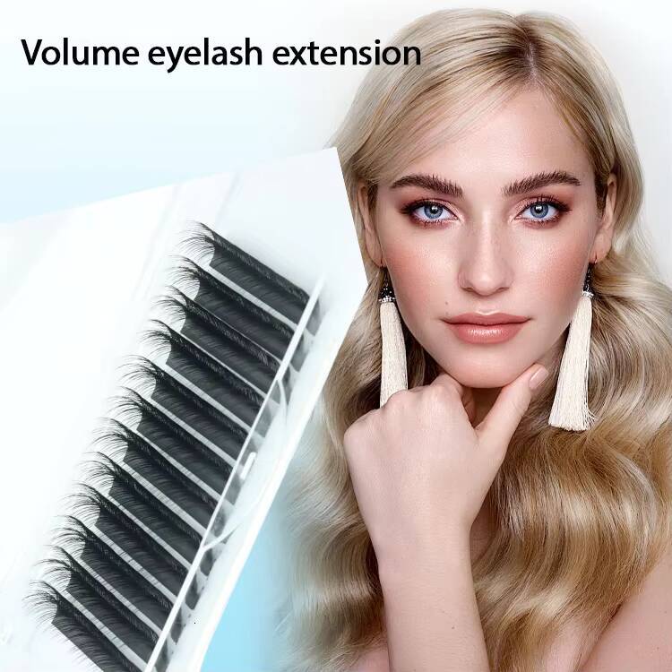Classic Individual Lashes Silk Eyelash Extension Volume Lashes Professional Eyelash Private Label Individual Eyelash