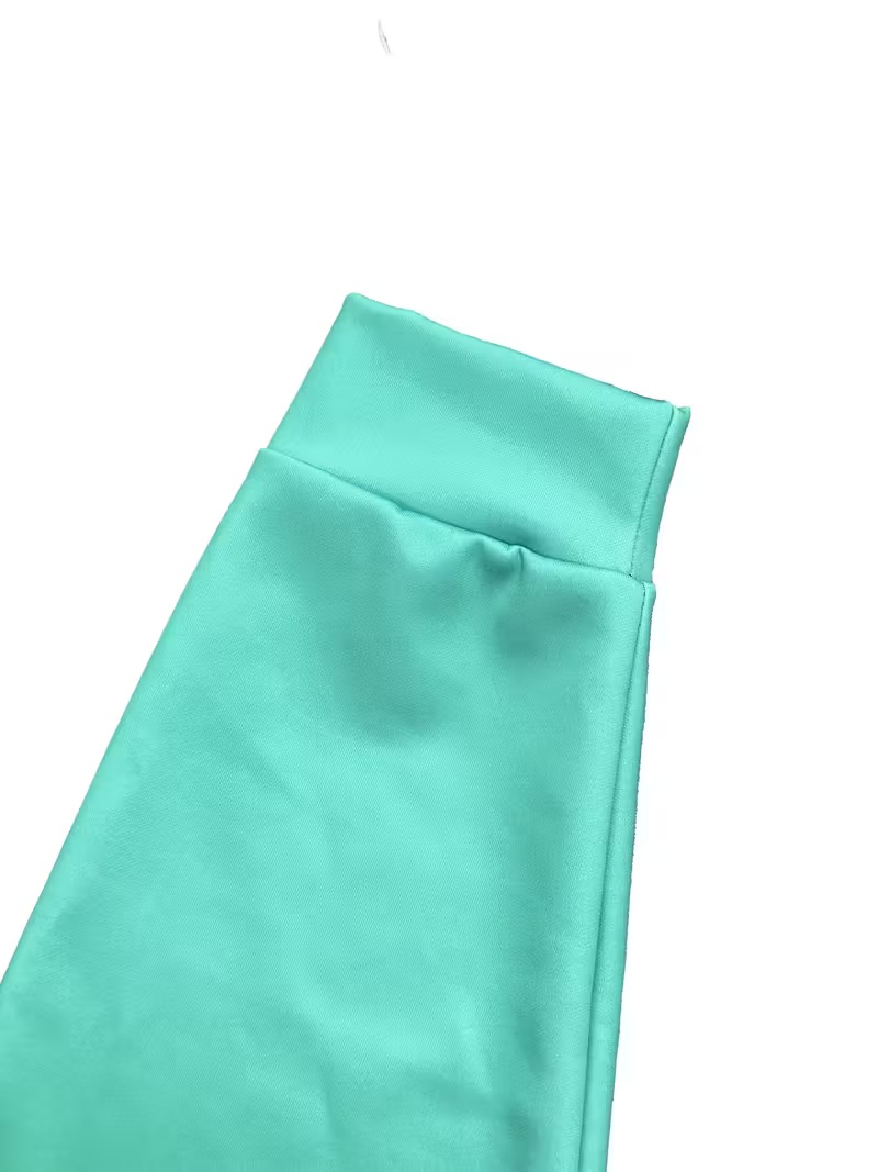 Trendy Gradient Hoodie Black & Green Color-Blocked Letter Print Relaxed-Fit Casual Streetwear Pullover Hoodie