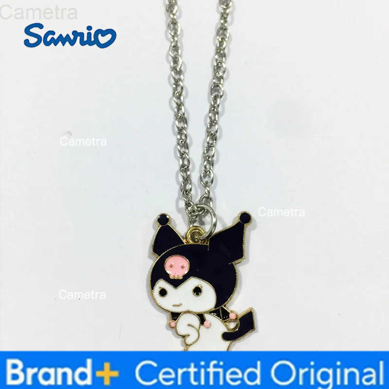 Sanrio Cartoon Anime Kuromi Mymelody Pendant Necklace Cute Cartoon Figure Pendant Accessories Kawaii Necklace for Best Friend Gift H251229