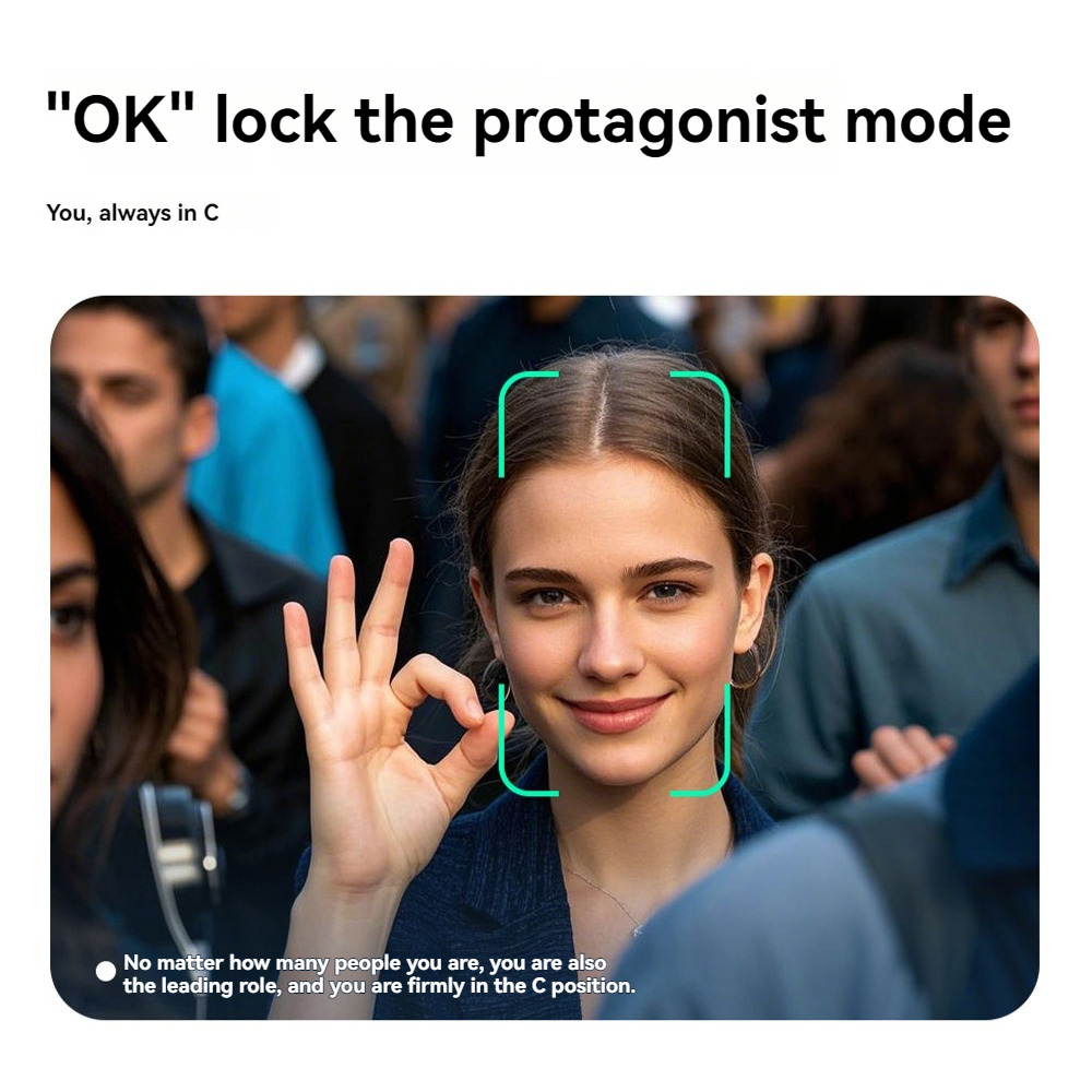 Auto Face Tracking Tripod, 360° Smart Rotation Selfie Stick, Follows Movement, With Remote & Fill Light For Vlog, Live Stream, Video Recording, Univer