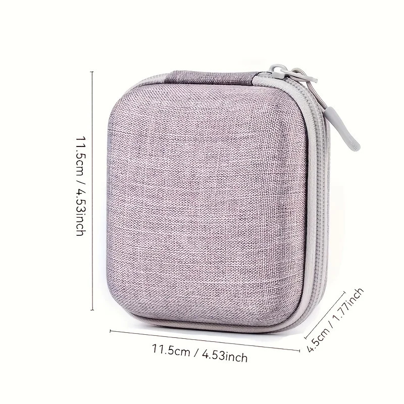 Portable Mini Hard Shell Digital Gadgets Storage Bag Bluetooth Earphone MAC Charger Case Data Cable U Disk Organizadores Box 251224