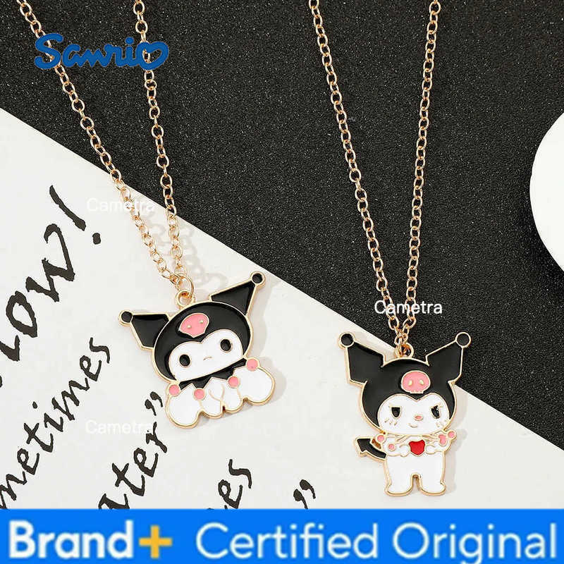Sanrio The Kuromi Necklace Features a Mischievous Character on a Fluffy Cloud Posing Floating a Playful and Unique Accessory H251229