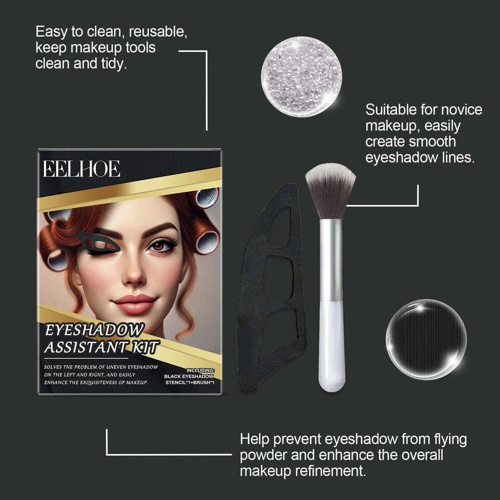 EELHOE Tool Set Create Eyeshadow Reusable Convenient Portable Beginner Eye Makeup Tools