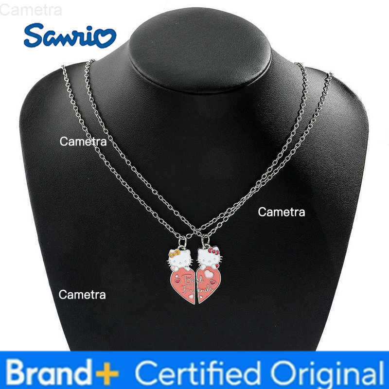 Sanrio Hello Kitty pendant necklace cute girl collarbone chain best friend pendant necklace Sweet Pendant Necklace H251229