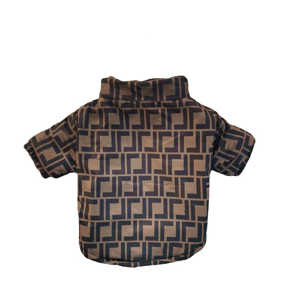 Trendy Pet Supplies Cotton Coat Winter Clothes French Bulldog Bichon Pomeranian Schnauzer Small and Medium Dog Apparel