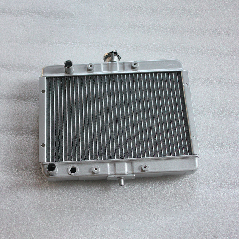 Purchase, please inquire, aluminum water-cooled radiator and radiator fan for ATV parts customized engine