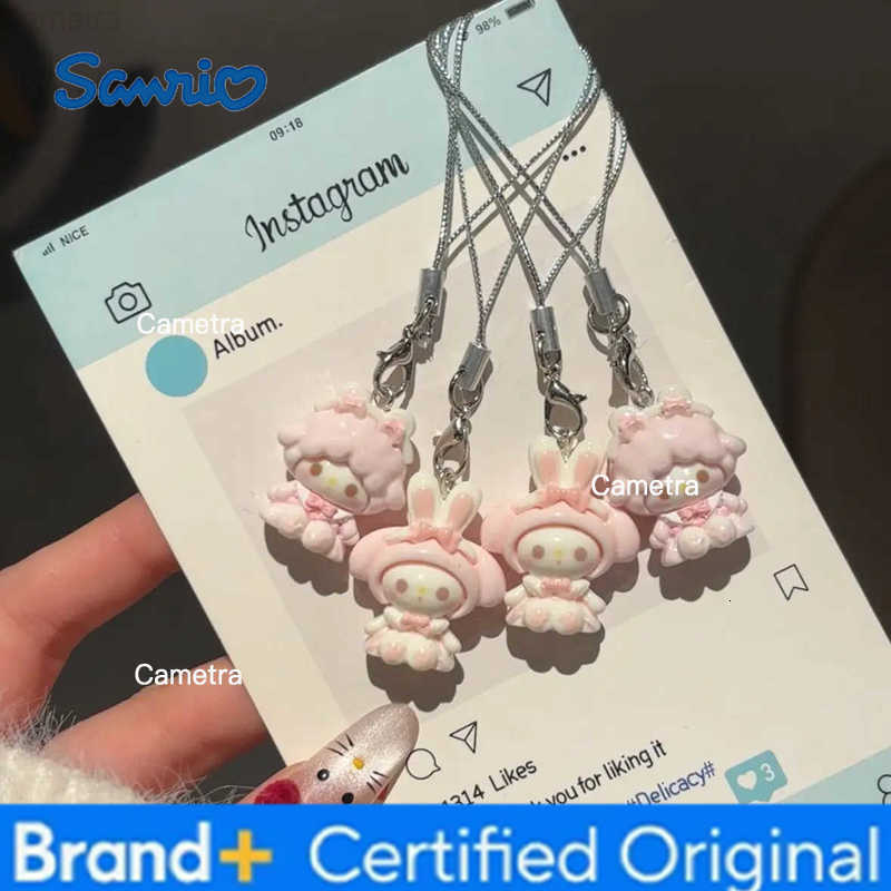Sanrio Little Sheep Pendant Cute Whirly Melody Girl Heart Bag Pendant Cartoon Keychain H251229
