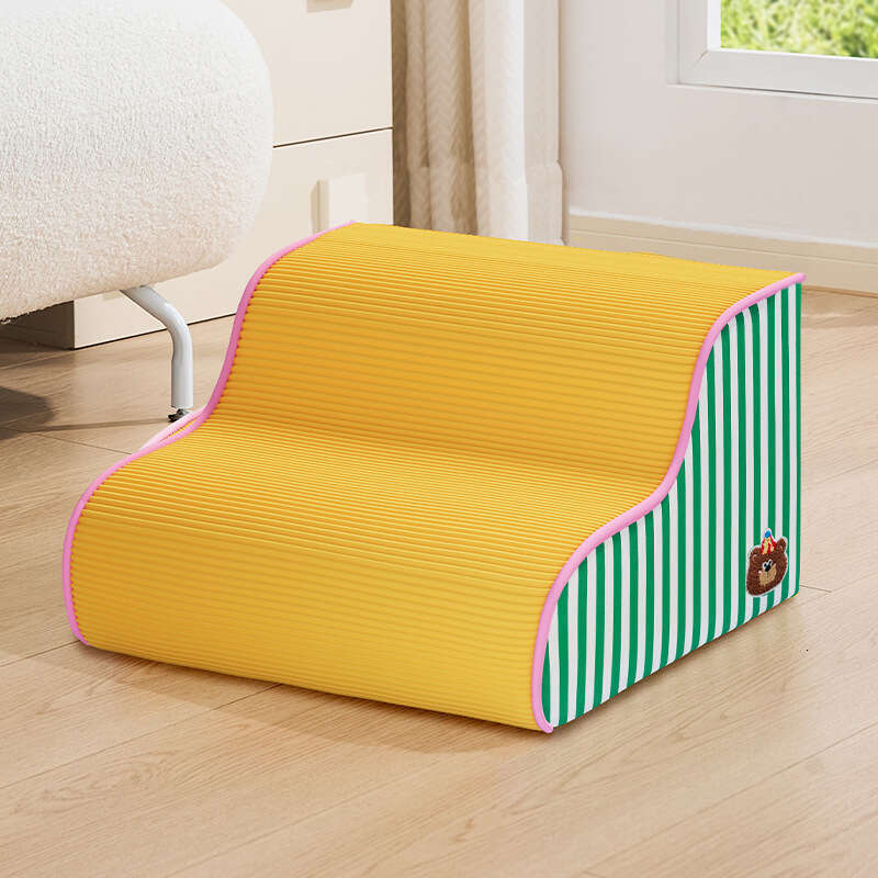 2026 Pet Household Bedside Stairs Steps For Small 50% off sale Medium Dogs Teddy NEW Corgi Dog Ladder Detachable And Washable
