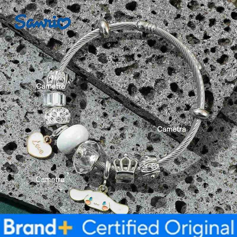 Sanrio Fashion Figure Cinnamorol Inspiration Design Bracelet Small Fresh Style Bangle Jewelry Accessories for Children Gift H251229