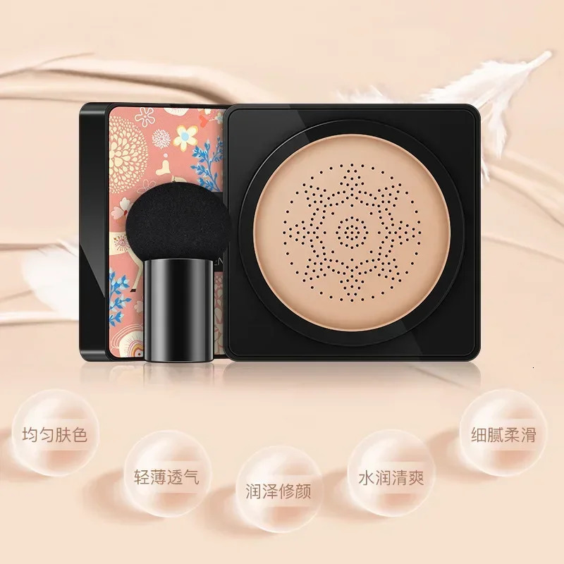 Waterproof BB Cream Mushroom Head Air Cushion CC Cream Moisturizing Matte Full Coverage Acne Scars Brighten Skin Tone Cosmetics 251222