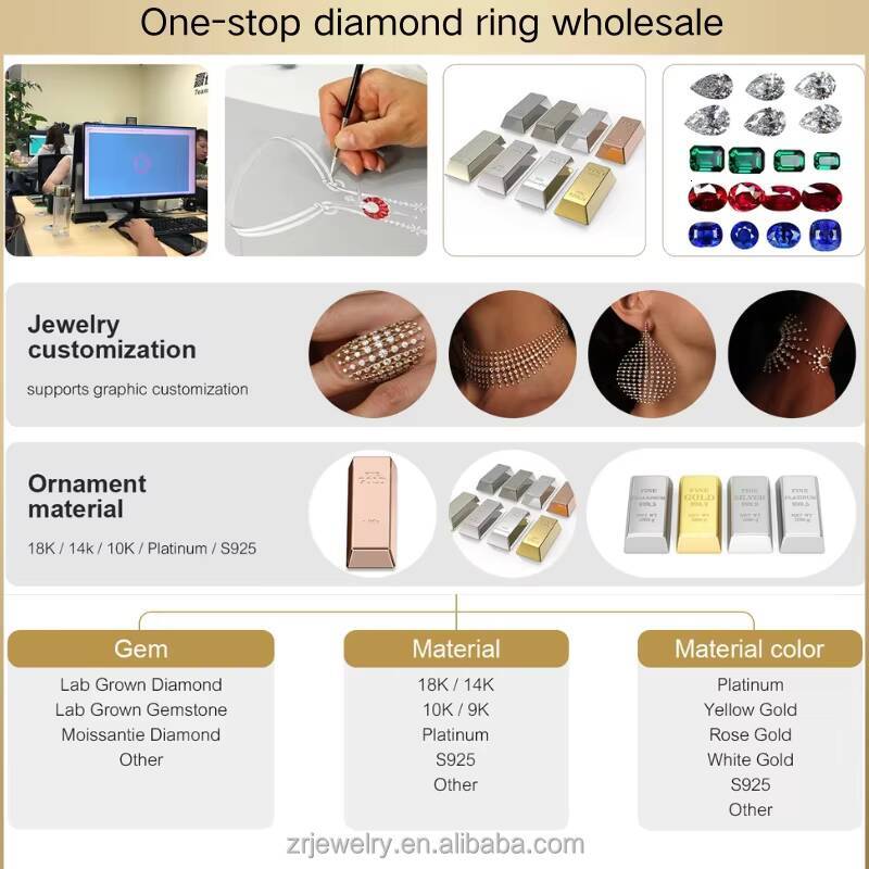 High End 14K Solid Yellow Gold Wedding Ring Oval Cut VS D 3CT Lab Grown Diamond Engagement Ring Statement Jewelry