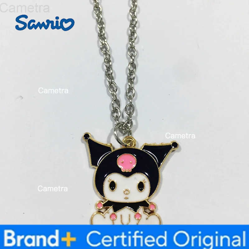 Sanrio Cartoon Anime Kuromi Mymelody Pendant Necklace Cute Cartoon Figure Pendant Accessories Kawaii Necklace for Best Friend Gift H251229