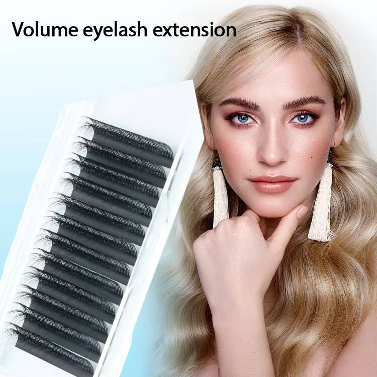 Classic Individual Lashes Silk Eyelash Extension Volume Lashes Professional Eyelash Private Label Individual Eyelash