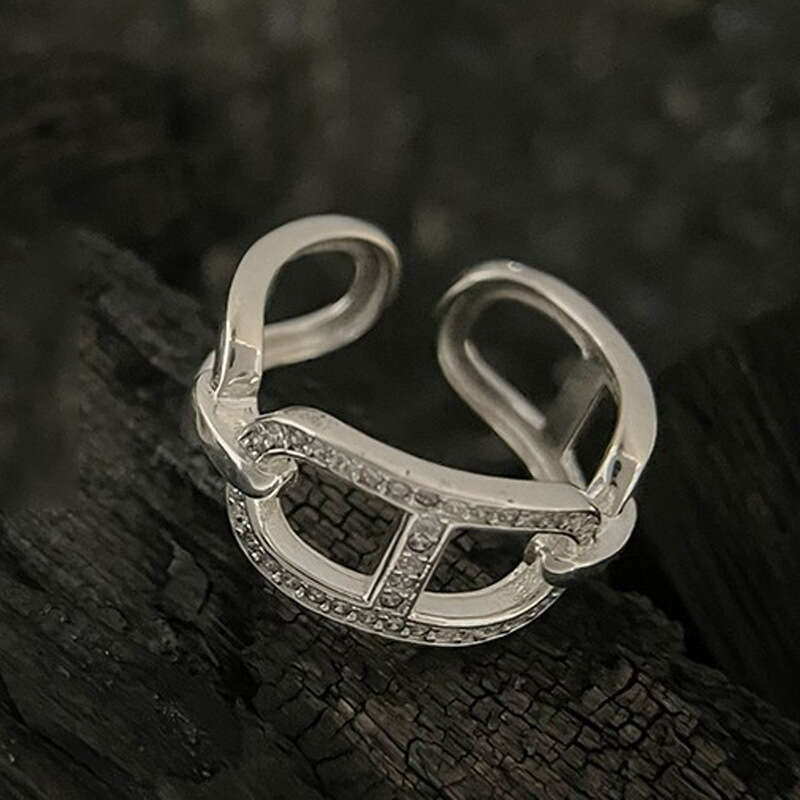 Pig Nose Stud Ring Designer Ring Luxury Minimalist Jewelry