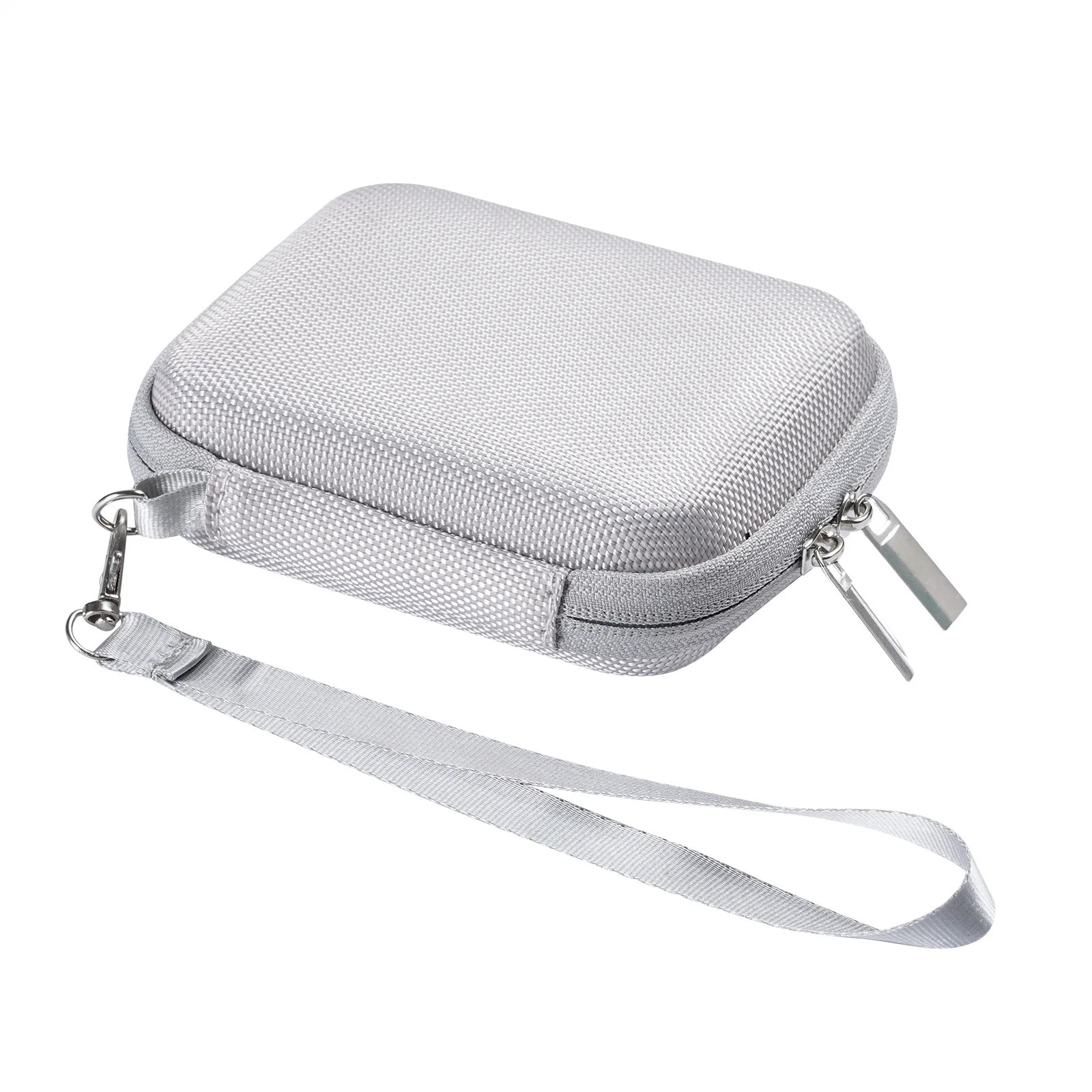 EVA Hard Drive Case Shockproof Protective Travel Case with Mesh BagHand Strap for Samsung T7 Shield/T9 4TB/2TB/1TB Portable SSD 251224