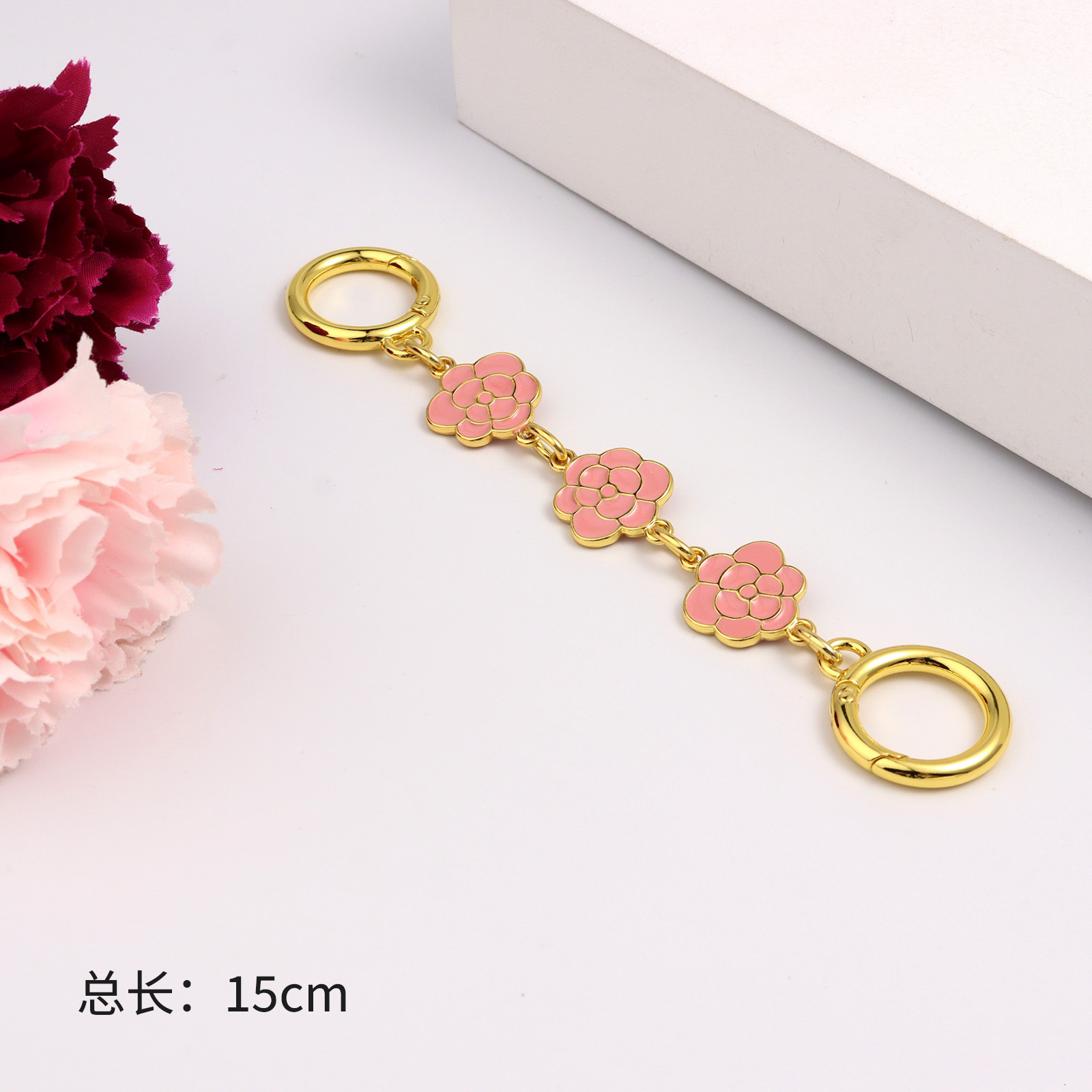 Craftsmanship Suitable for Extension Chain Underarm Modification Camellia Extended Shoulder Bag Strap Handicraft Workshop