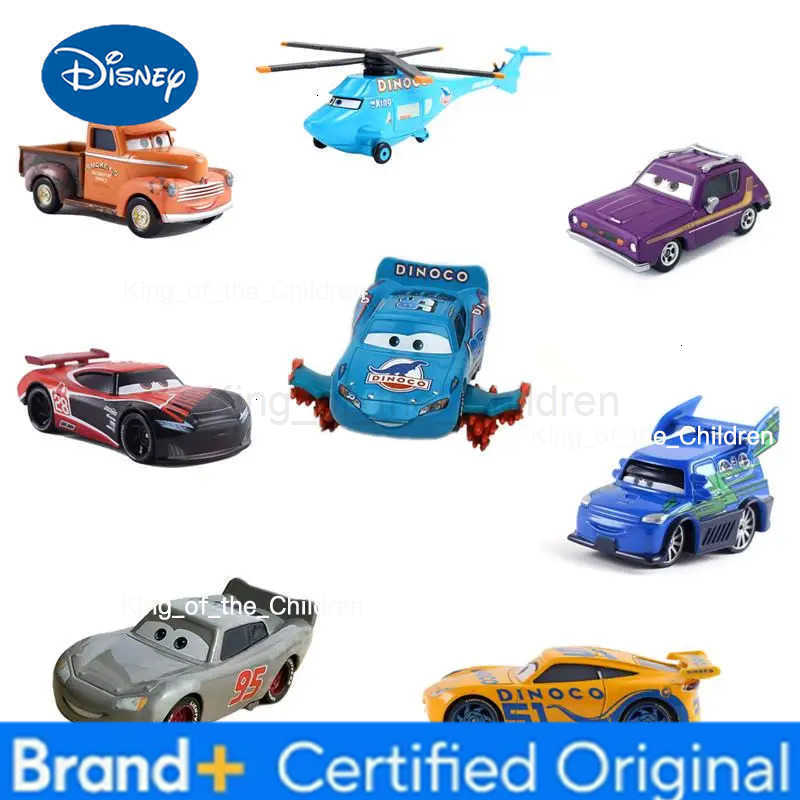 Disney Pixar Cars 3 New Lightning McQueen Jackson Storm Smokey Diecast Metal Car Model Birthday Gift Toy For Children H251229