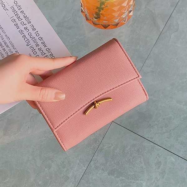 New Fashionable Versatile Short Wallet Niche Casual Clutch Lightweight Coin Purse