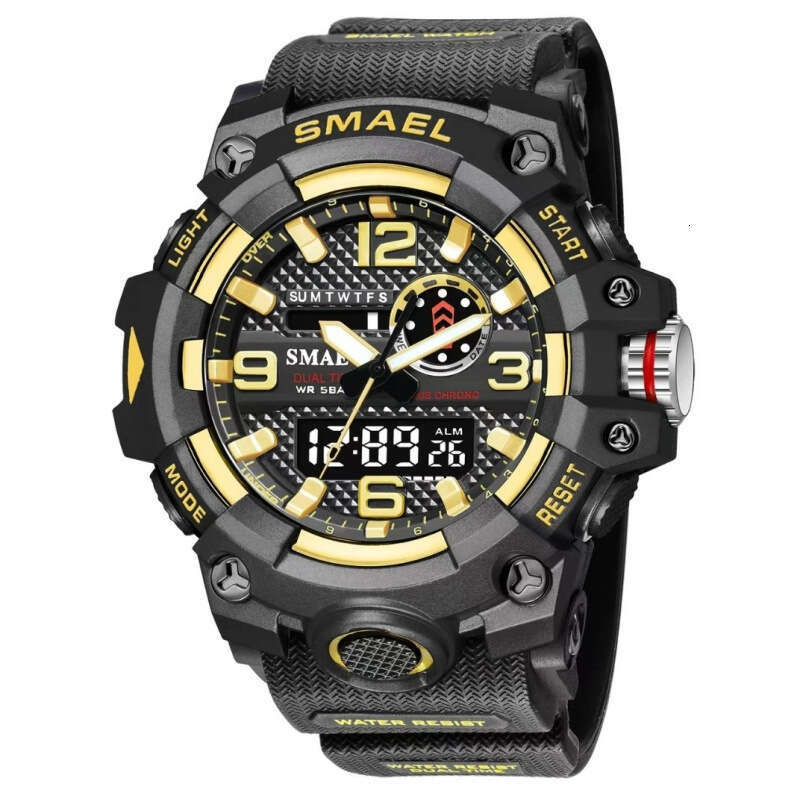 Alarm Clock Luminous Multifunctional Electronic Outdoor Climbing Calendar Trendy Waterproof Watch