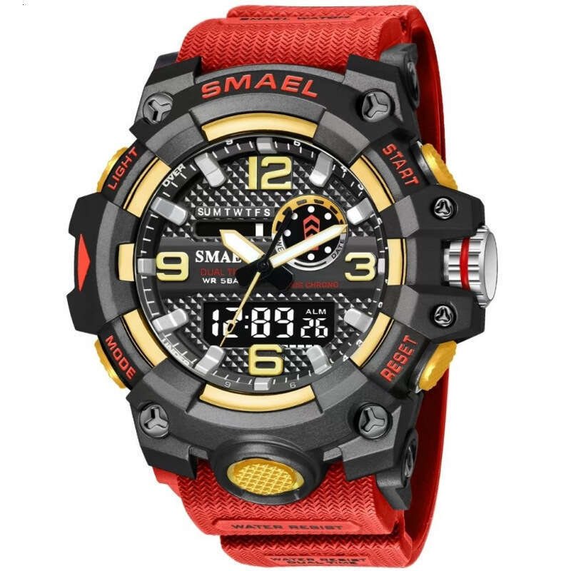Alarm Clock Luminous Multifunctional Electronic Outdoor Climbing Calendar Trendy Waterproof Watch