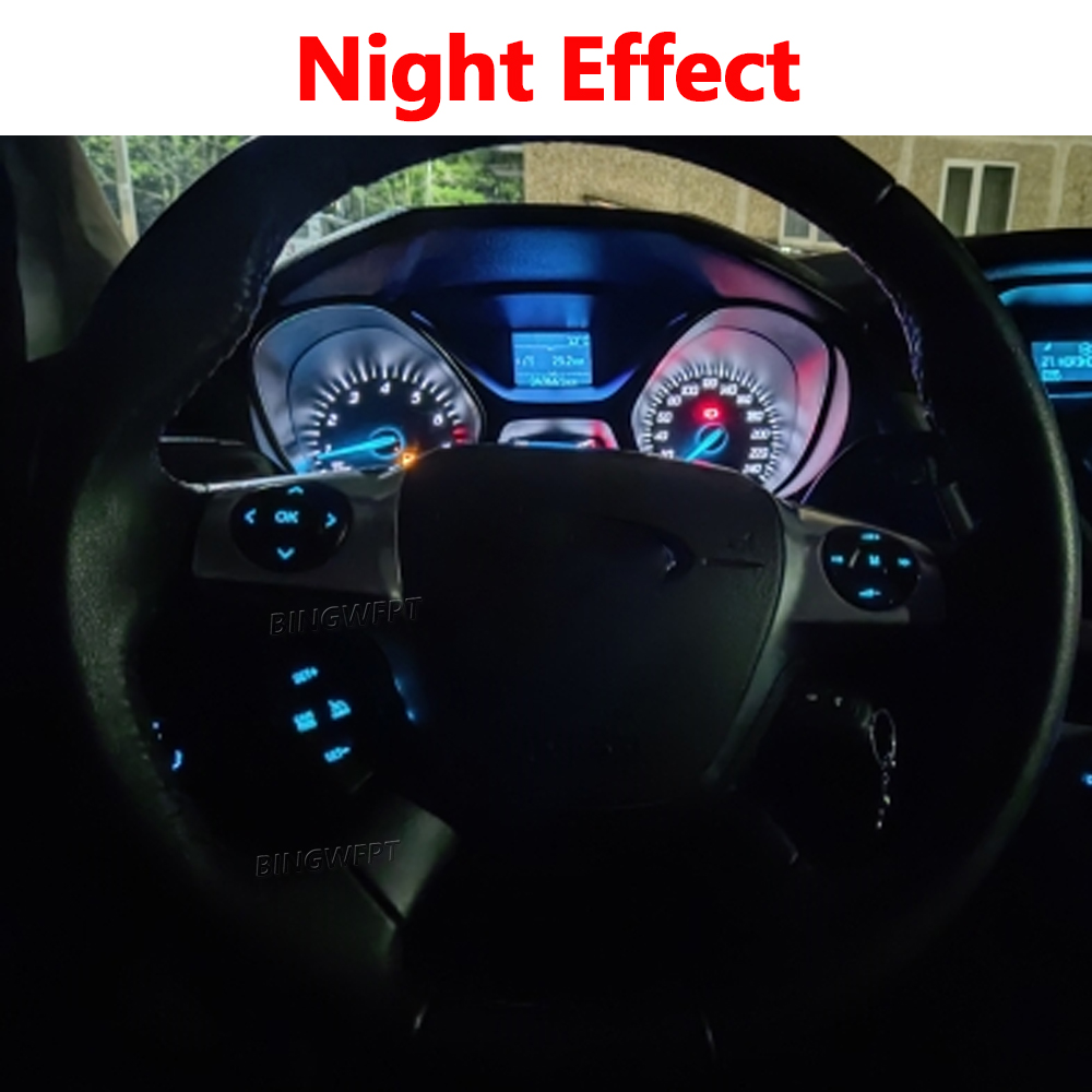 New Steering Wheel Cruise Control Buttons Car Multi-functional Steering Wheel Button Switch For Ford Focus 3 2012-2014 For Kuga 201