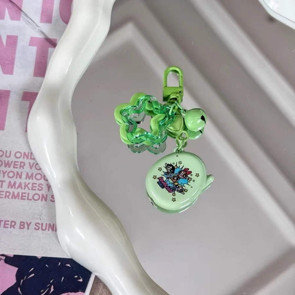 Candy colored Retro small phone keychain Star pendant bag charms Resin For Women Trinket Key Chains Y2K backpack accessories 251219