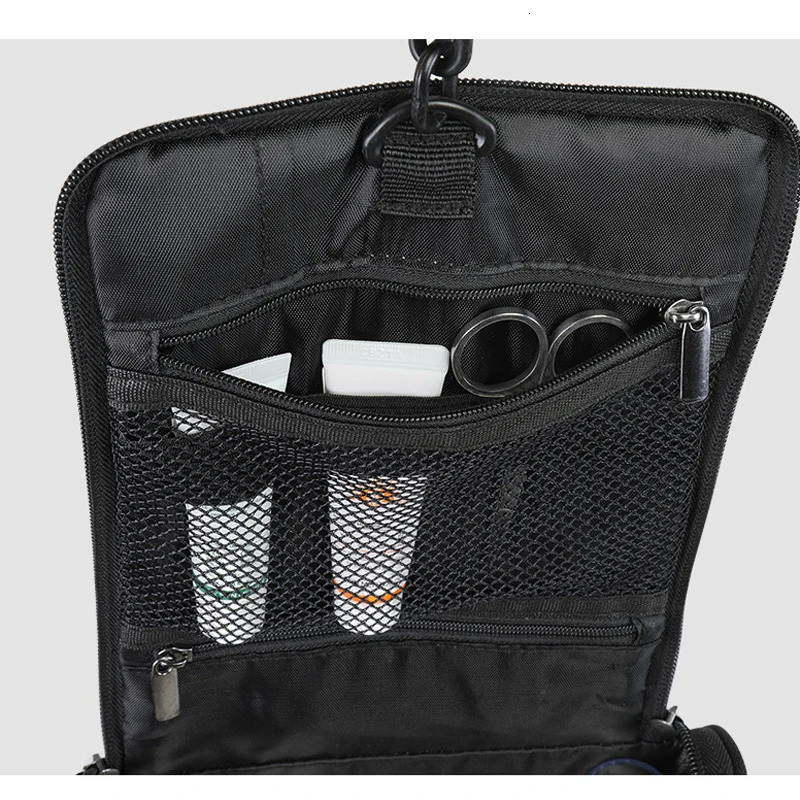 Multifunction Hanging Flip Men Travel Toiletry Bags Portable Pockets Water-Resistan Portable Shaving Kit Storage Make Up Bags251222