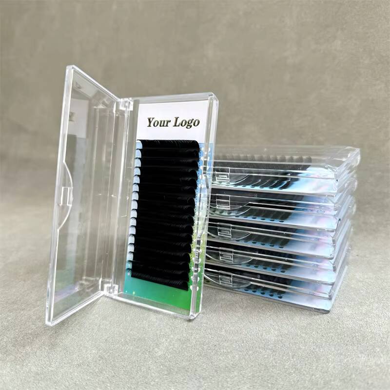 ESSI LASH Wholesale Custom 6-30MM Eyelash Extensiones Individual Faux Mink Volume Hand Made Lash Trays