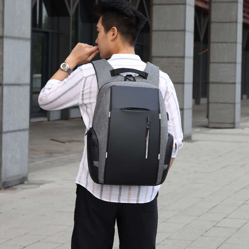 Cross Border Multifunctional Business Travel Inch Laptop Backpack With USB Waterproof Anti Theft Wholesale High Quality Luxury Bag