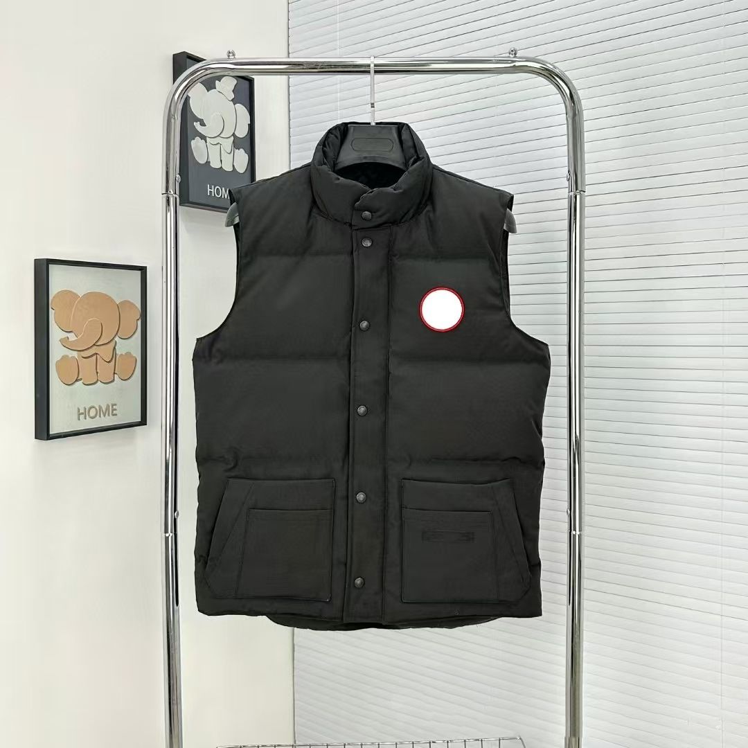 Canadas Jacket Vests Designer Mens Canadian Sleeveless Body Warmer Luxury Brand Doudoune High Quality Parka Down Jacket Winter Jacket Thicken Puffer Jacket