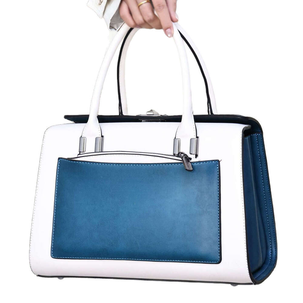 Totebag Shoulder ROSE NOIRE Factory Wholesale New PEDRA Women S Color Block Handbag Shoulder Crossbody Bag Cross Border E Commerce Hot Item