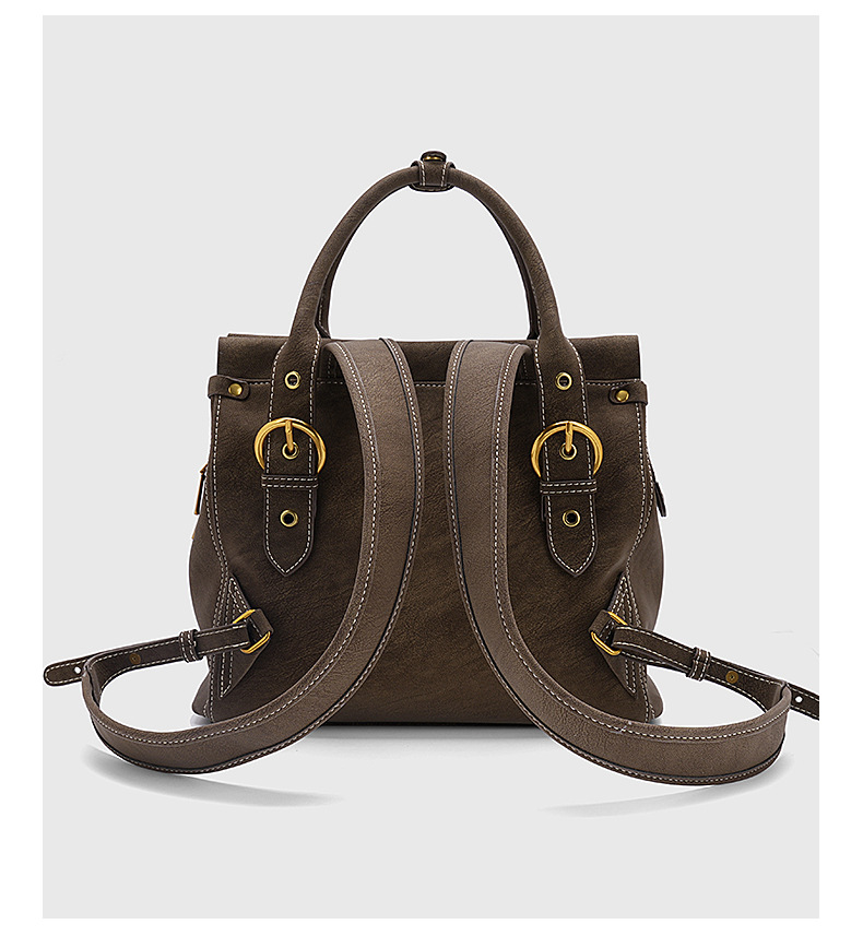 UNICO REJASS 2026 New Classic Unisex High Quality Vintage Backpack for Commuters Business Versatile Large Capacity Brown