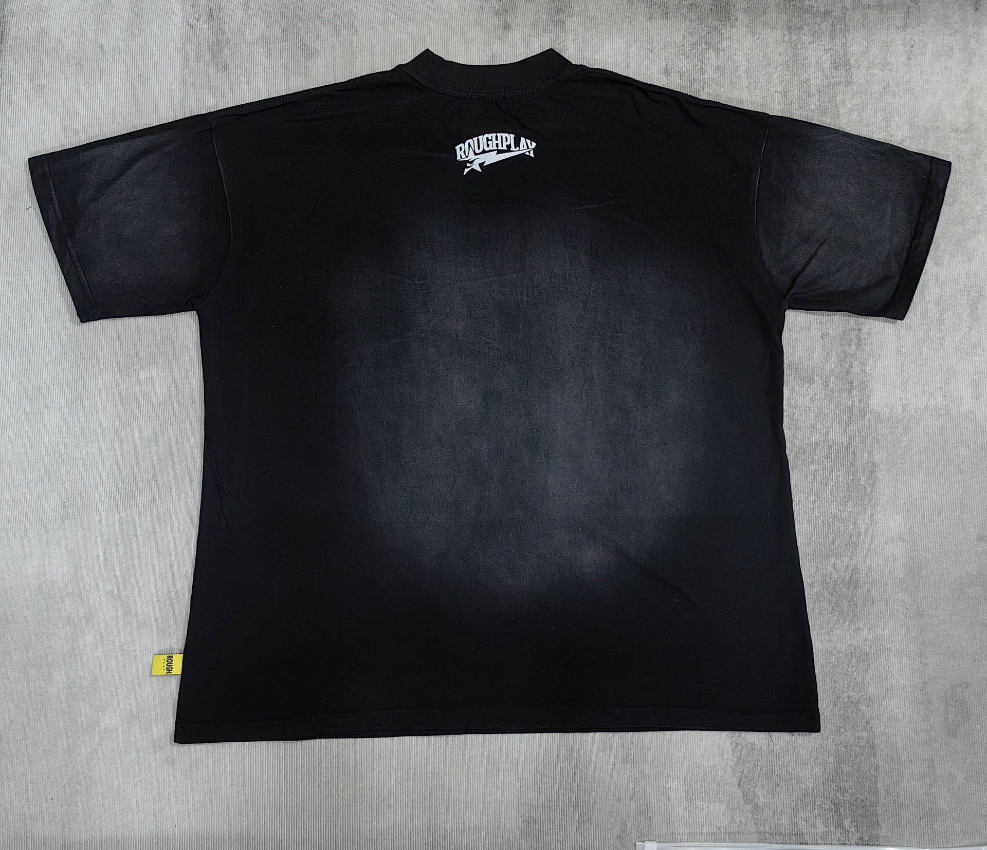 Men's T-Shirts High Quality Roughplay T Shirt Real Pictures All-match Men Women Hip-hop Streetwear Printed Hot Stamping Diamond Splicing Short Sl