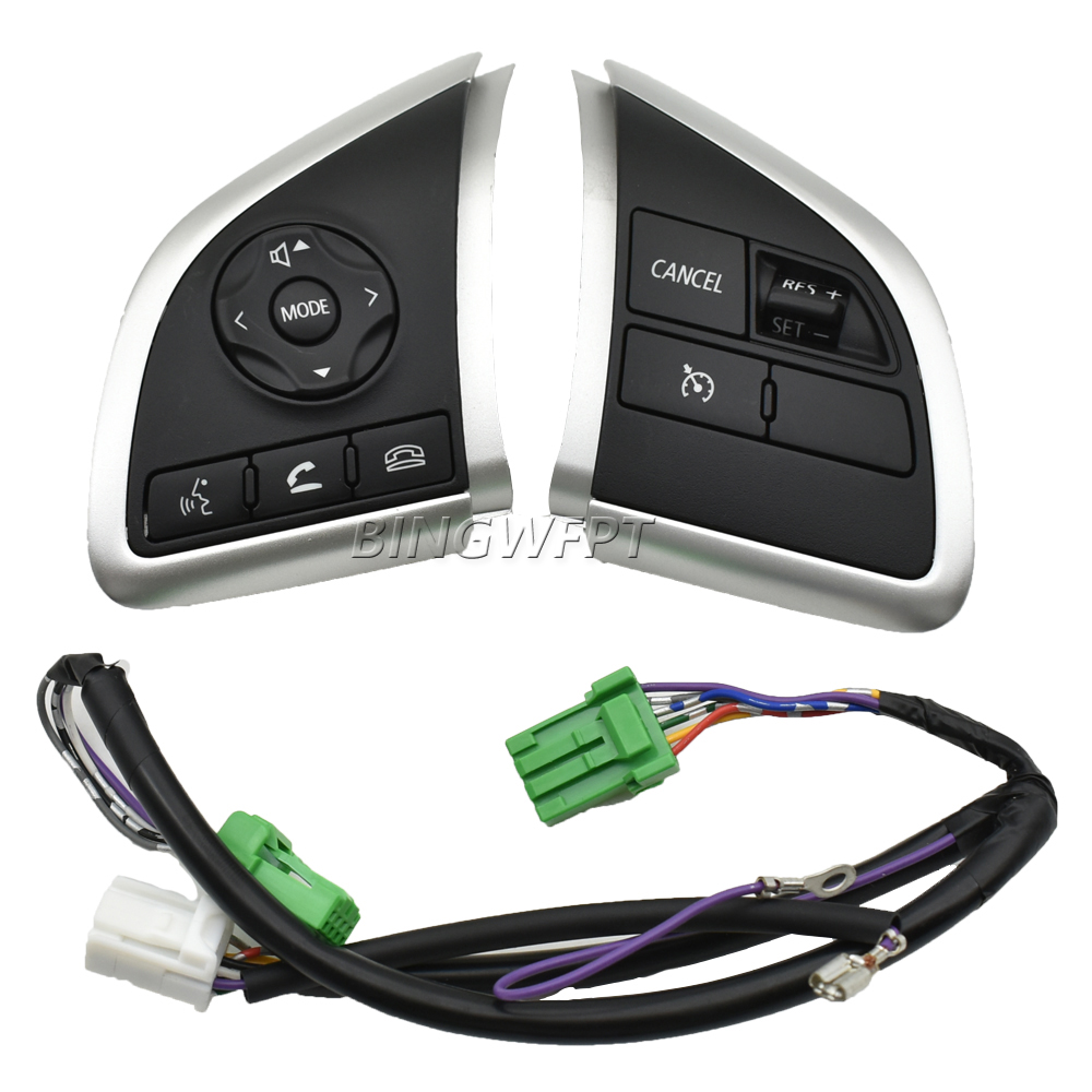 Audio Radio Cruise Control Switch Steering Wheel Button For Mitsubishi Mirage ASX 2013 2014 2015 2016 2017 2018 2019