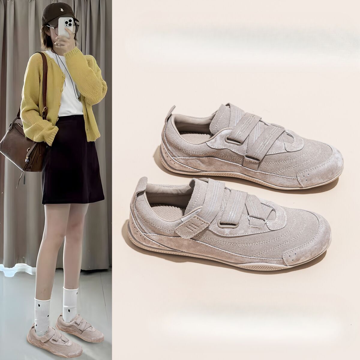 2025 New Casual Shoes Multi functional Flat Shoes Comfortable Women's Single Shoes Sports Shoes