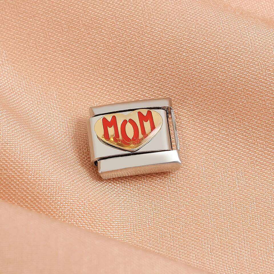 ZAKOL Flower Animal Flag Mixed Series Italian Charm DIY Stainless Steel Bracelet For Women Men Unique Jewelry Gift