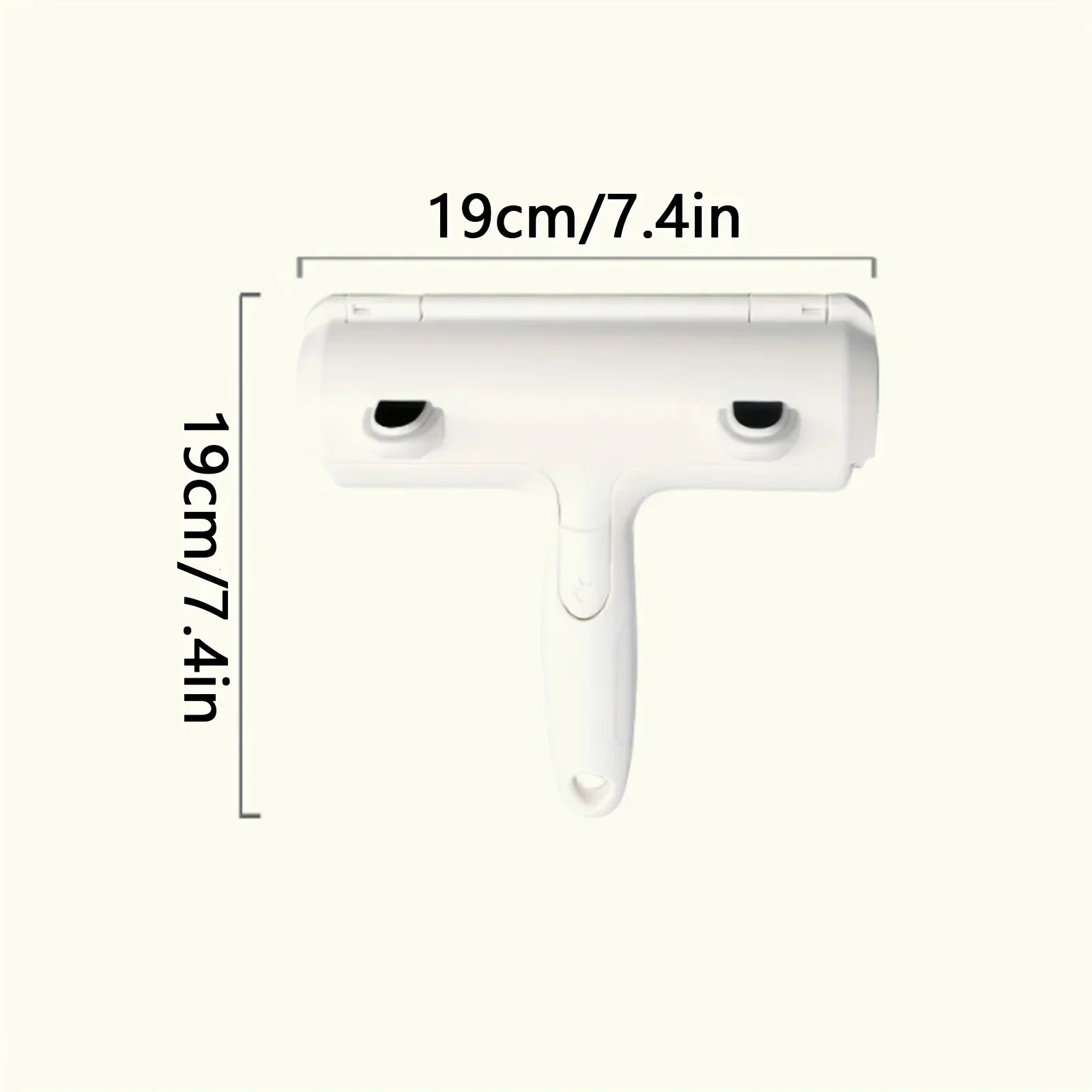 Cat Hair Removal Brush Large Pet Fluff Roller Portable Washable Cat Dog Lint Furniture Sofa Cleaning Tool Reusable Self-cleaning 251219