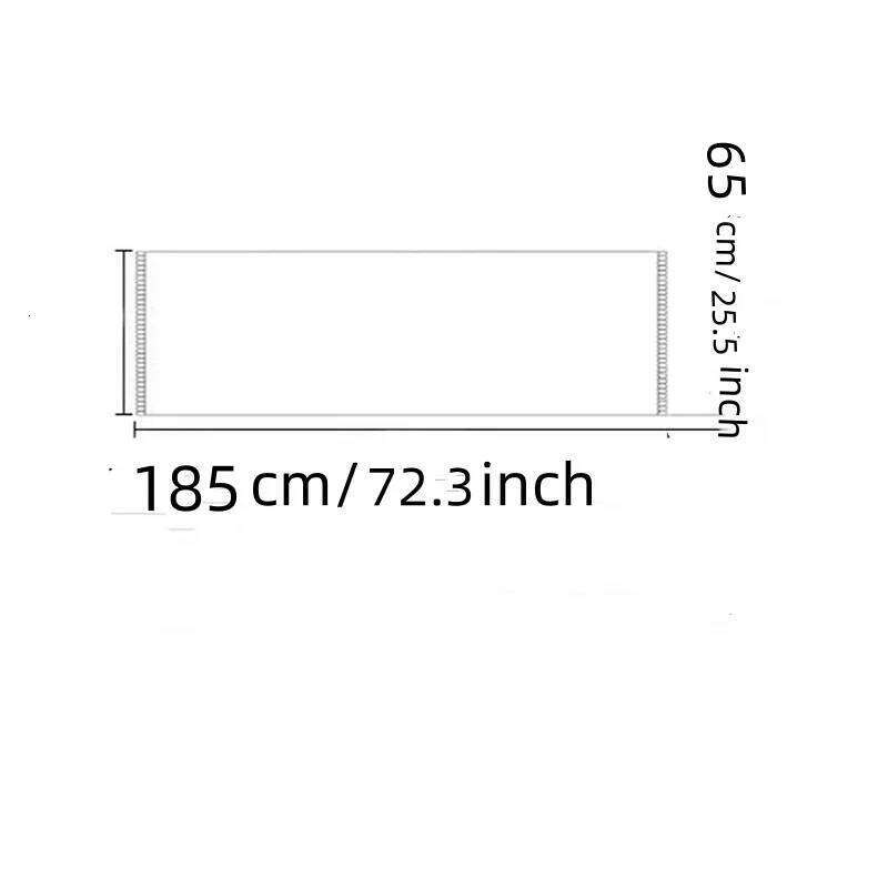 Premium Black Scarf for Women Winter Fashionable Korean Style Versatile Warm Neck Warmer Large Outerwear High-End 25M1229