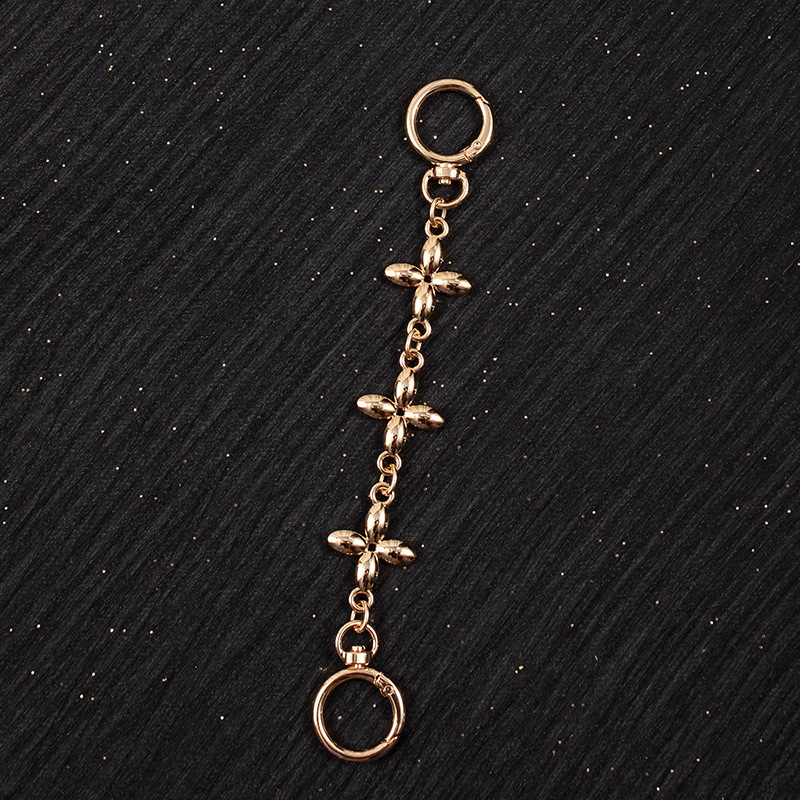 DIY Strap Crossbody Extension Single Shoulder Underarm Camellia Chain Lengthening Bag Accessories