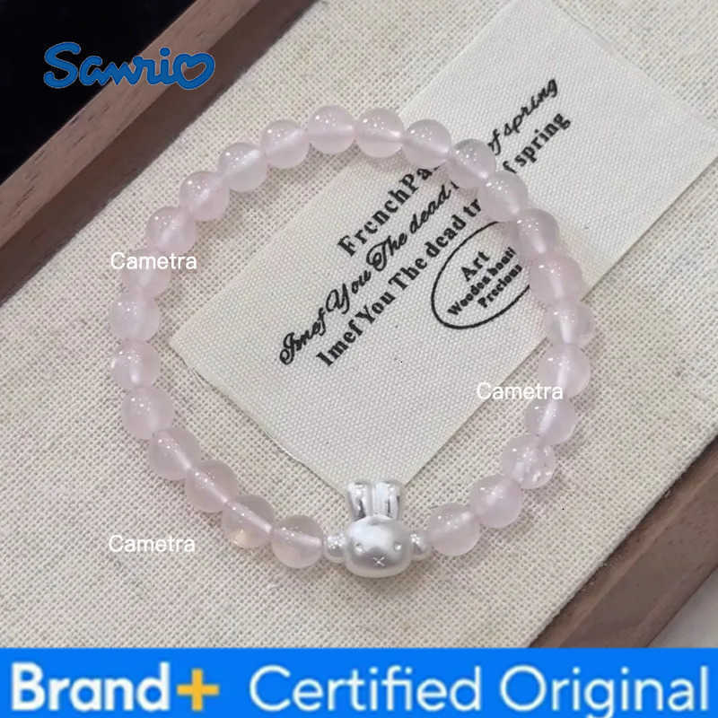 Sanrio Miffy 999 Pure Silver Cute Woven Pure Silver Bracelet A Gift for A Student Female Best Friend H251229
