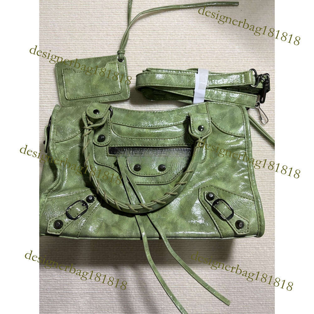 toteBag Shoulder ROSE NOIRE new colorway BA Paris style fruit green punk biker bag available in four sizes!