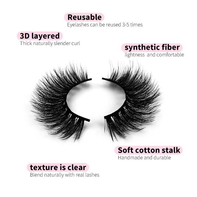Wholesale False Eyelashes 10 Pairs Full Strip Mink Lashes 100 Handmade Custom Packaging Natural 3d Lashes Eyelashes