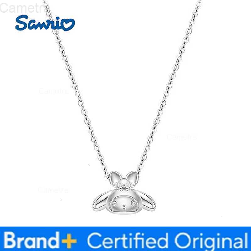 Sanrio Sanrios Necklaces for Women Cute Hellokittys Zircon Choker Necklaces My Melody Kuromi Clavicle Chain Pendant Girls Gifts Jewelry H251229