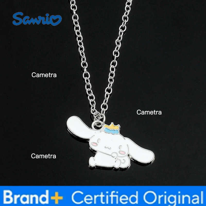 Sanrio Anime Cartoon Characters Cinnamoroll Cute Pendant Necklace Kawaii Fashion DIY Accessory Necklace for Girl Christmas Gifts H251229