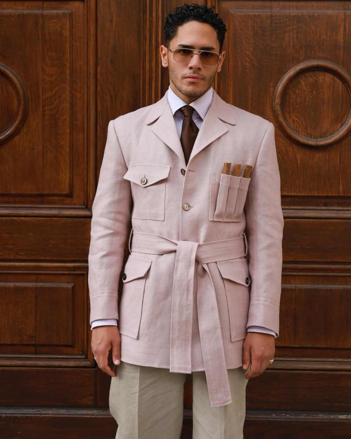 Modern Men's Suit 1 Pieces Jacket Notch Lapel Single Breasted Casual Occasion Office Commuting Customized