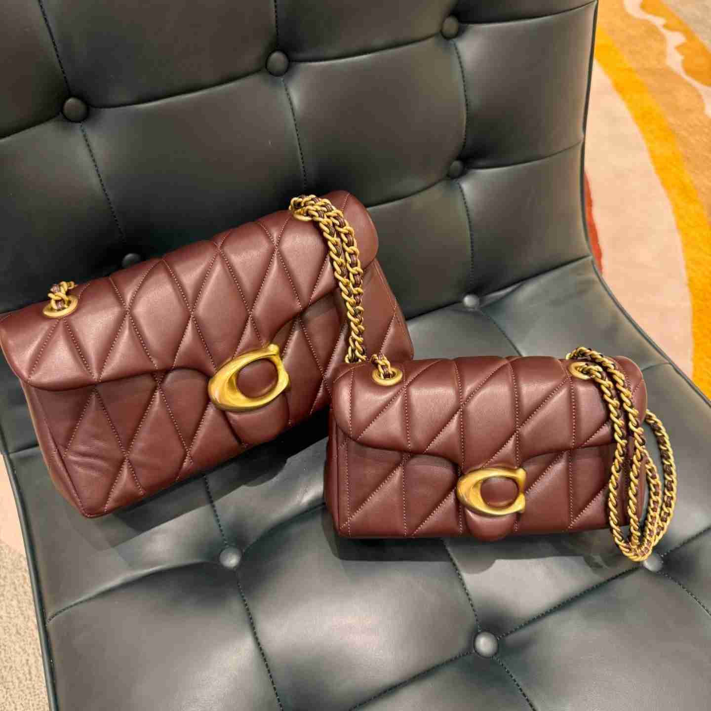 Shoulder Bags Coacher Quality Shoulder Lady Designer 10A Tabby 26Bags Women Tote Handbag Purse Leather Rice Flour Cake Crossbody Fashion Soft Envelope Satchel Bag