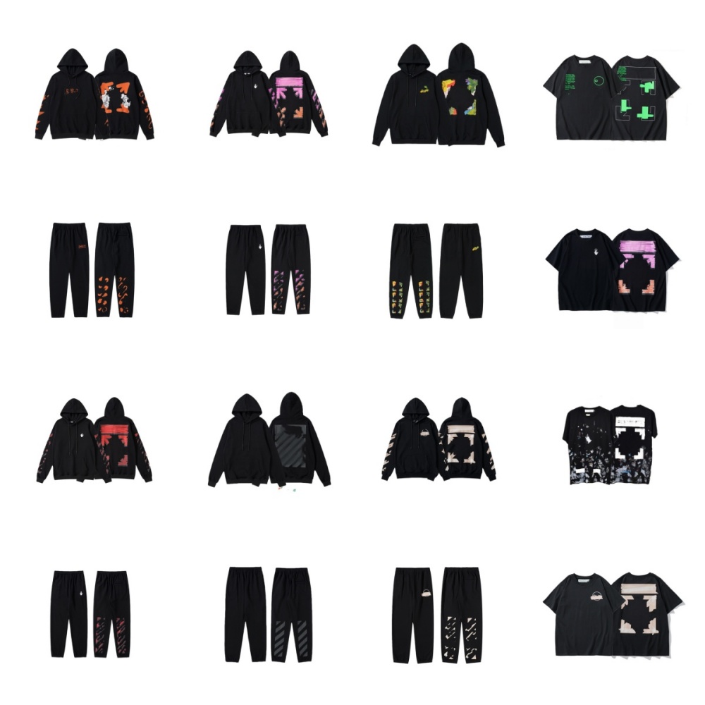 OFF designer hoodie mens designer hoodies for men brand pullover womens sweatshirt printing tracksuit hoody Leisure joggers white pants men clothes tech fleece 13