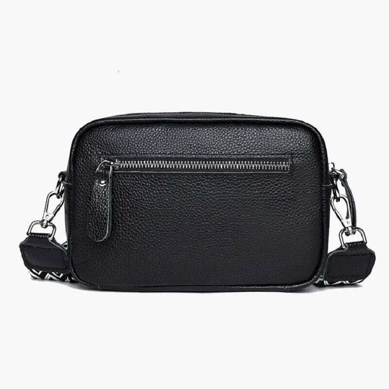 NEW Genuine Leather Women Crossbody Ladies Shoulder Solid Color Coin Purse Shopping Phone Bag Handbag For Girls LEMON KOKO